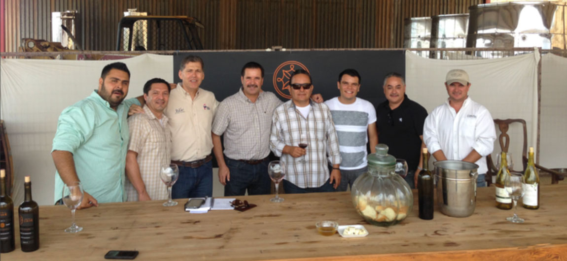 La Competencia’s First Meeting in Baja taken at Viñas de la Erre, 2014